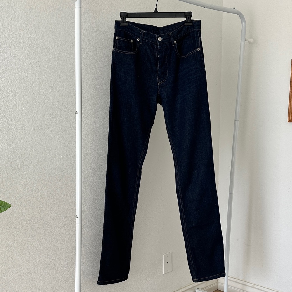 Helmut Lang Vintage Straight Leg Women’s Dark Wash Jeans - size 25